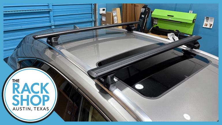 2015-2021 Lexus NX 300h (w/flush rails) Thule Crossbar Complete Roof Rack