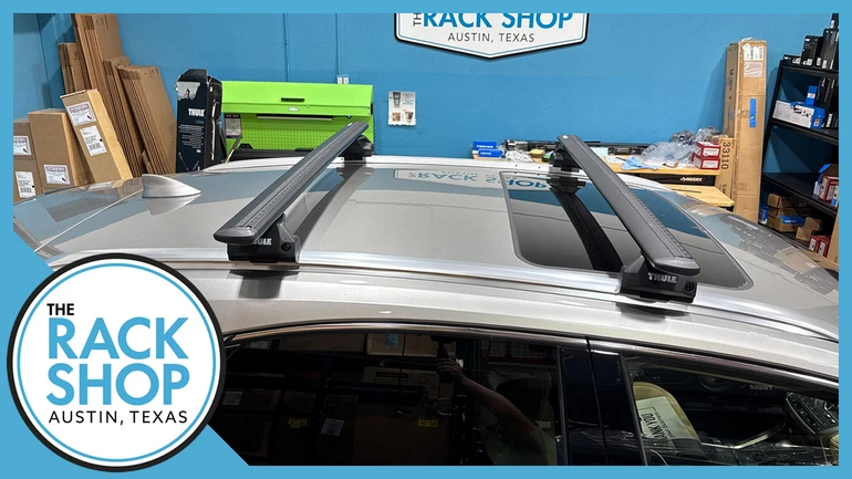 2015-2021 Lexus NX 300h (w/flush rails) Thule Crossbar Complete Roof Rack