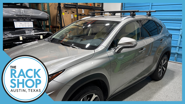 2015-2021 Lexus NX 300h (w/flush rails) Thule Crossbar Complete Roof Rack