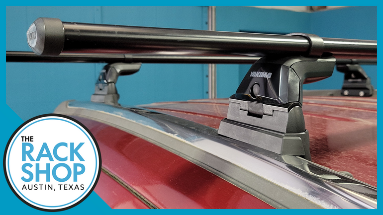2011-2016 Jeep Compass (w/flush rails) Yakima Crossbar Complete Roof Rack