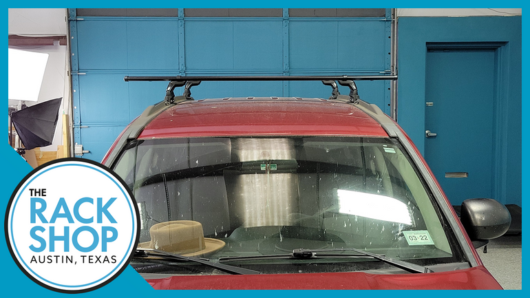 2011-2016 Jeep Compass (w/flush rails) Yakima Crossbar Complete Roof Rack