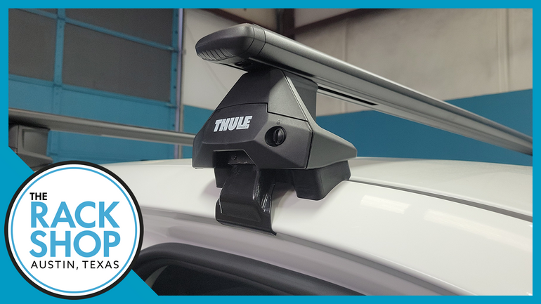2022-2025 Hyundai Ioniq 5 5DR SUV Thule Crossbar Complete Roof Rack 2022-2025 Hyundai Ioniq 5 5DR SUV Thule Crossbar Complete Roof Rack