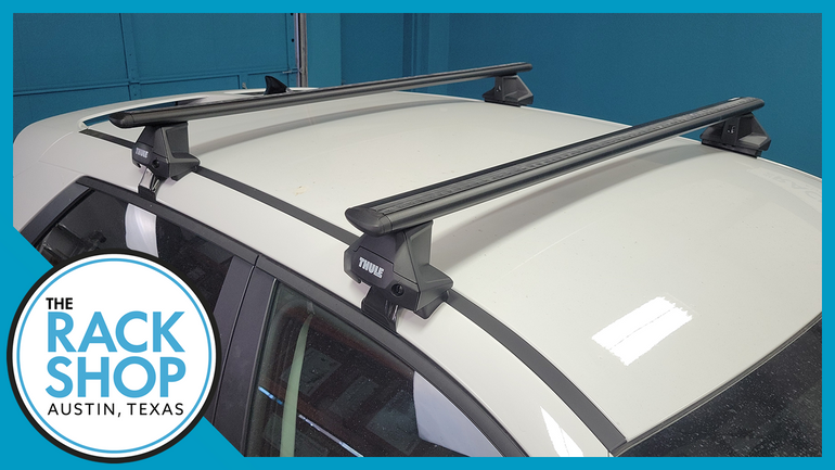 2022-2025 Hyundai Ioniq 5 5DR SUV Thule Crossbar Complete Roof Rack 2022-2025 Hyundai Ioniq 5 5DR SUV Thule Crossbar Complete Roof Rack