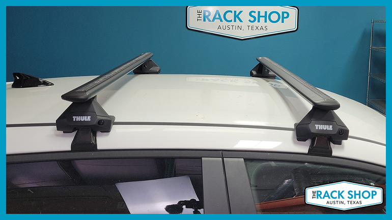 2022-2025 Hyundai Ioniq 5 5DR SUV Thule Crossbar Complete Roof Rack 2022-2025 Hyundai Ioniq 5 5DR SUV Thule Crossbar Complete Roof Rack