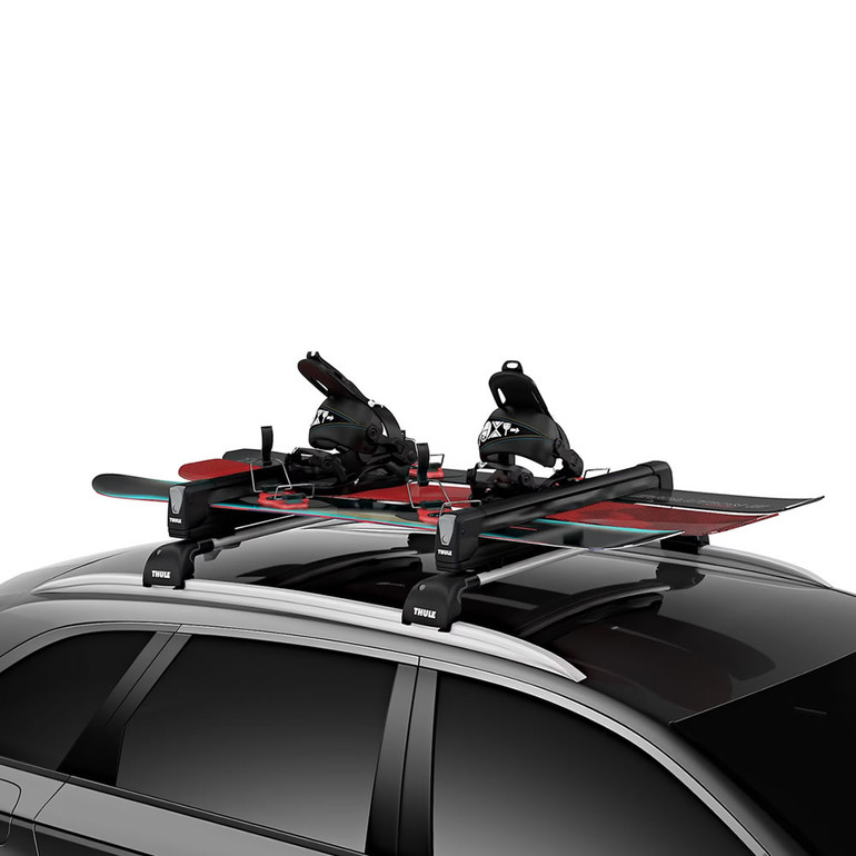 Thule SnowPack Extender BLACK | Ski & Snowboard Mount