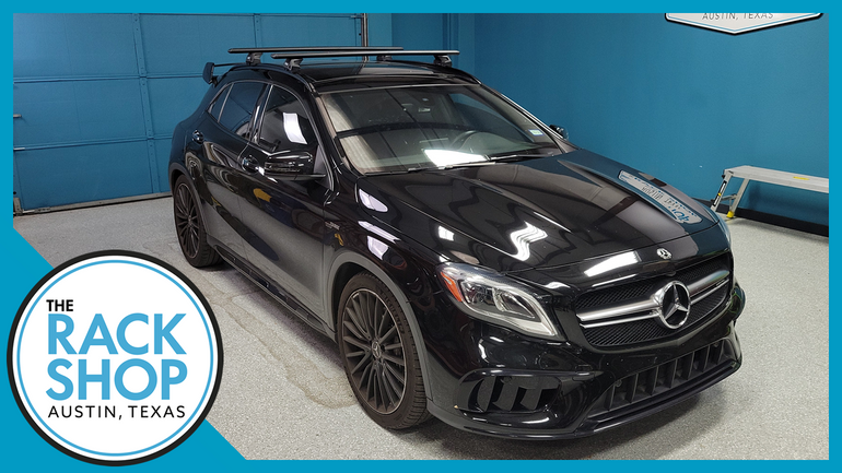 2014-2020 Mercedes GLA Class (w/flush rails) Thule Crossbar Complete Roof Rack