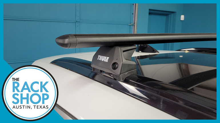 2022-2025 Hyundai Tucson (w/flush rails) Thule Crossbar Complete Roof Rack