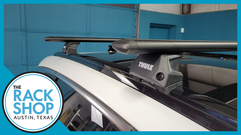 2022-2025 Hyundai Tucson (w/flush rails) Thule Crossbar Complete Roof Rack