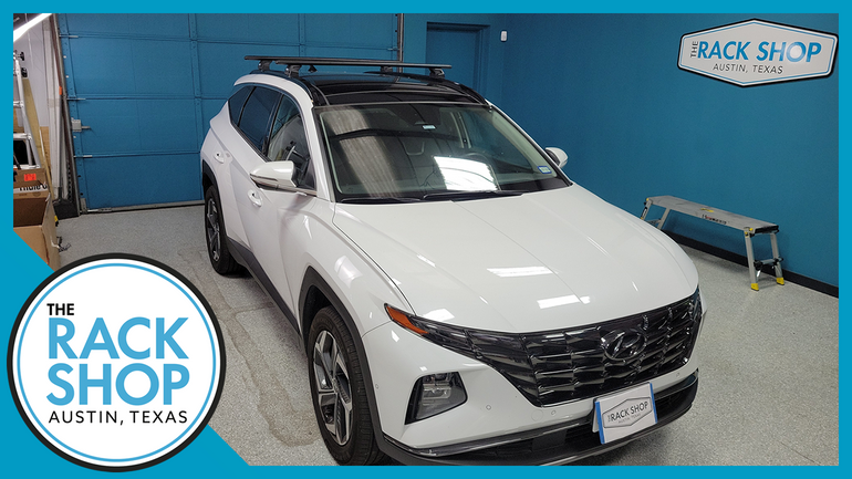 2022-2025 Hyundai Tucson (w/flush rails) Thule Crossbar Complete Roof Rack