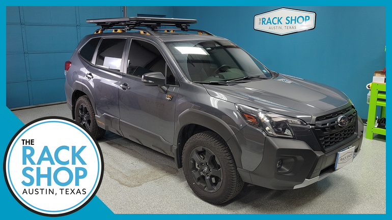 2022 Subaru Forester WILDERNESS Thule WingBar + Yakima LockNLoad Roof Rack