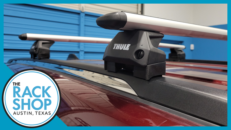 2021-2025 Jeep Grand Cherokee/L WL (w/flush rails) Thule Crossbar Complete Roof Rack