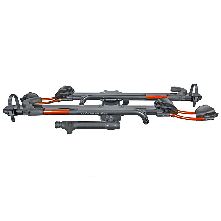 Kuat Racks NV 2.0 for 2-Inch Hitch | 2-Bike | Gray/Orange Metallic