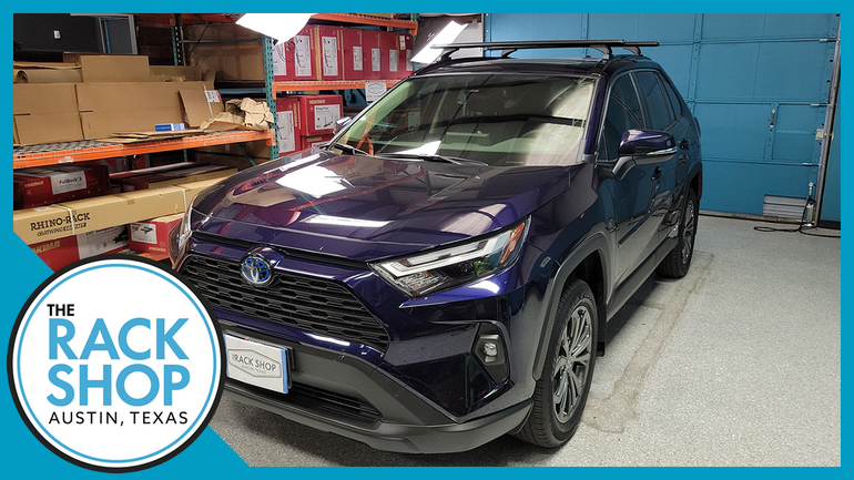 2019-2025 Toyota Rav4 (w/flush rails) Rhino-Rack RCH Vortex Complete Roof Rack w/Locks