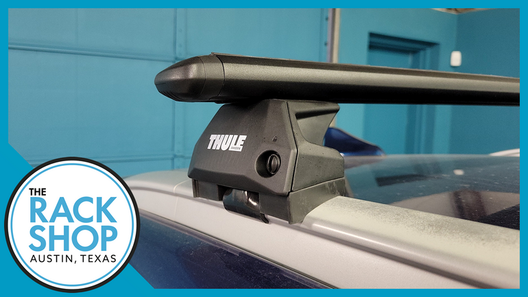 2017-2022 Kia Niro (w/flush rails) | Thule Crossbar Complete Roof Rack