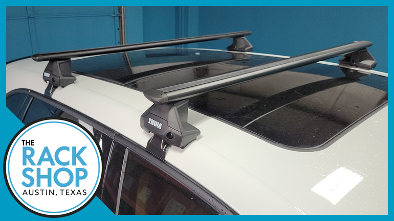 2011-2018 Porsche Cayenne (w/bare roof) Thule Crossbar Complete Roof Rack