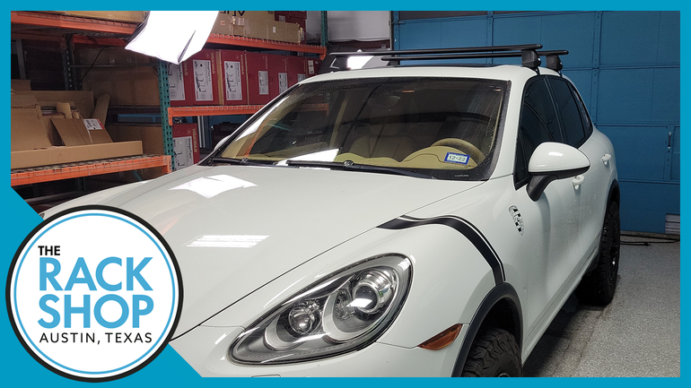2011-2018 Porsche Cayenne (w/bare roof) Thule Crossbar Complete Roof Rack