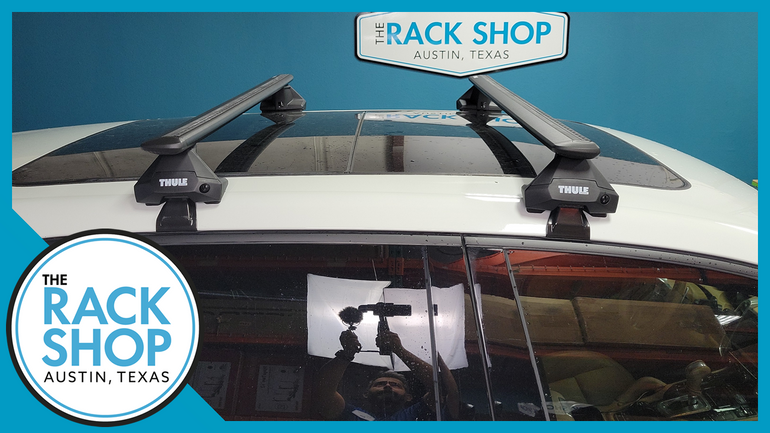 2011-2018 Porsche Cayenne (w/bare roof) Thule Crossbar Complete Roof Rack