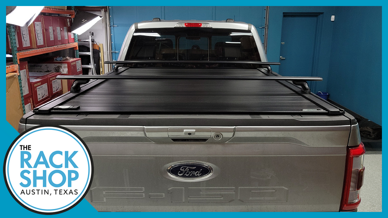 2021-2024 Ford F-150 Yakima JetStream SkyLine Bed Rack for Retrax XR Cover