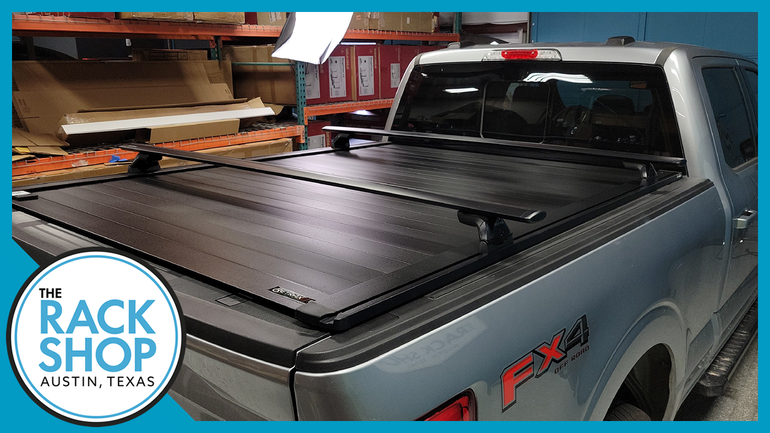 2021-2024 Ford F-150 Yakima JetStream SkyLine Bed Rack for Retrax XR Cover