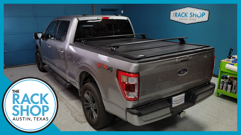 2021-2024 Ford F-150 Yakima JetStream SkyLine Bed Rack for Retrax XR Cover