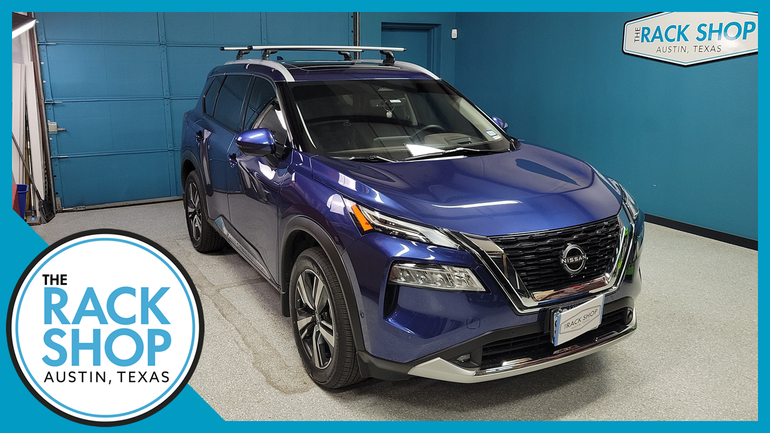 2021-2024 Nissan Rogue (w/flush rails) Yakima Crossbar Complete Roof Rack