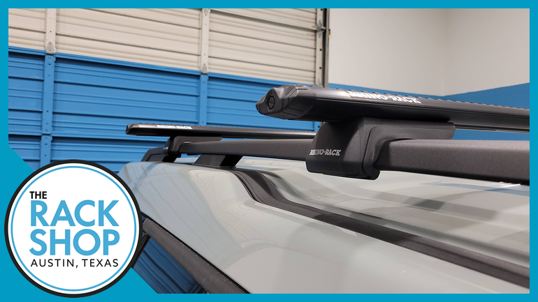 2021-2025 Ford Bronco Sport (w/raised rails) Rhino-Rack Vortex Aero RX Complete Roof Rack