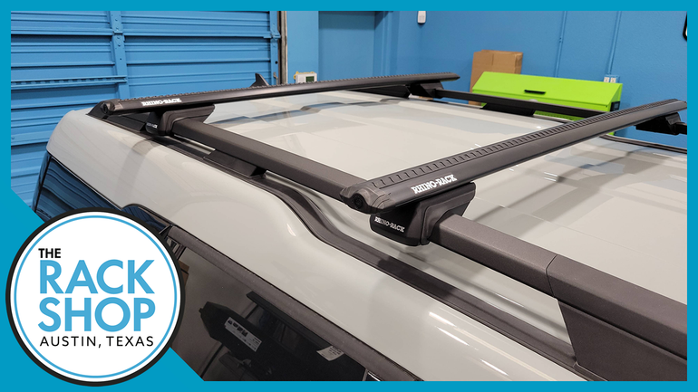 2021-2025 Ford Bronco Sport (w/raised rails) Rhino-Rack Vortex Aero RX Complete Roof Rack