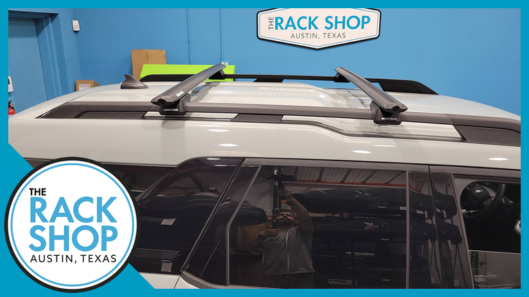 2021-2025 Ford Bronco Sport (w/raised rails) Rhino-Rack Vortex Aero RX Complete Roof Rack