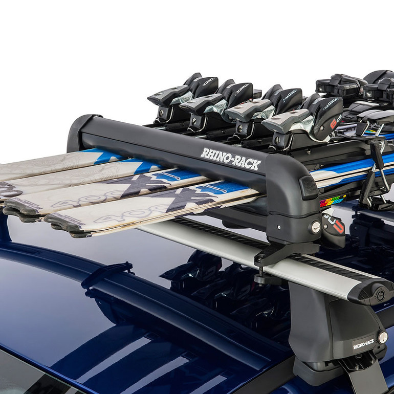 Rhino-Rack Ski or Snowboard Mount | 4 Skis or 2 Snowboards