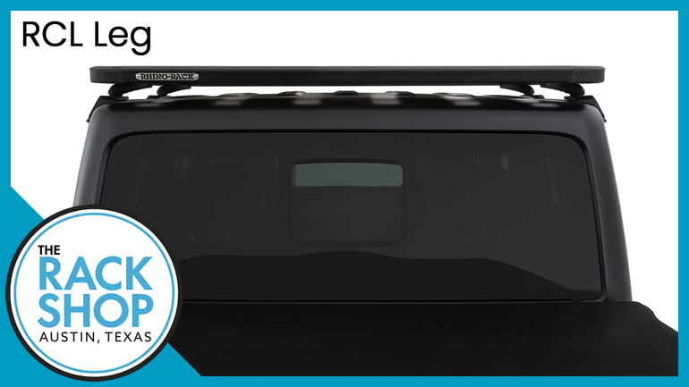 2020-2025 Jeep Gladiator Rhino-Rack Pioneer Platform + Backbone Complete Roof Rack | 48 x 56