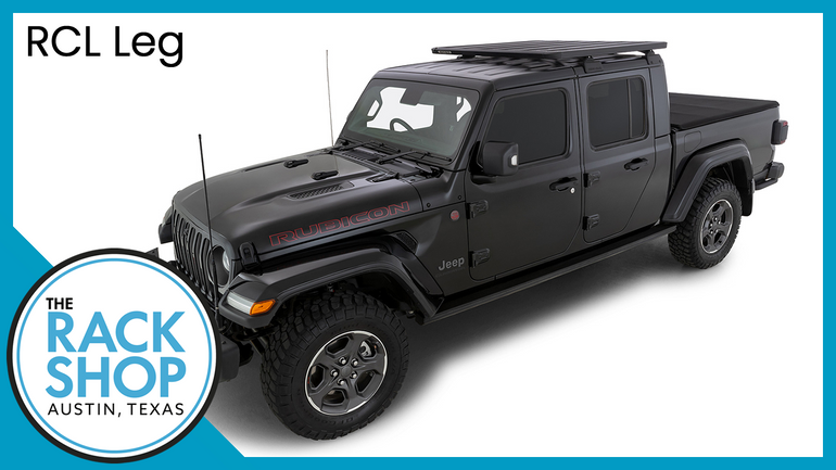2020-2025 Jeep Gladiator Rhino-Rack Pioneer Platform + Backbone Complete Roof Rack | 48 x 56