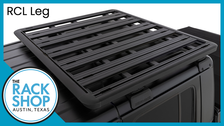 2020-2025 Jeep Gladiator Rhino-Rack Pioneer Platform + Backbone Complete Roof Rack | 48 x 56