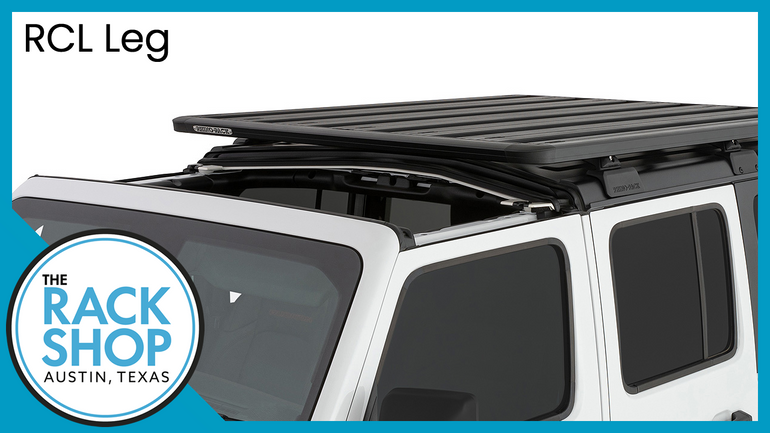2018-2025 Jeep Wrangler JL 4DR Rhino-Rack Pioneer Platform + Backbone Complete Roof Rack | 71 x 56