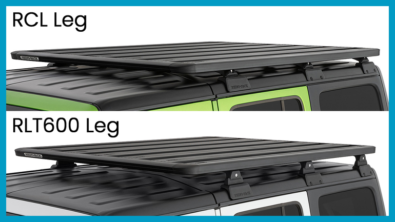 2018-2025 Jeep Wrangler JL 4DR Rhino-Rack Pioneer Platform + Backbone Complete Roof Rack | 71 x 56