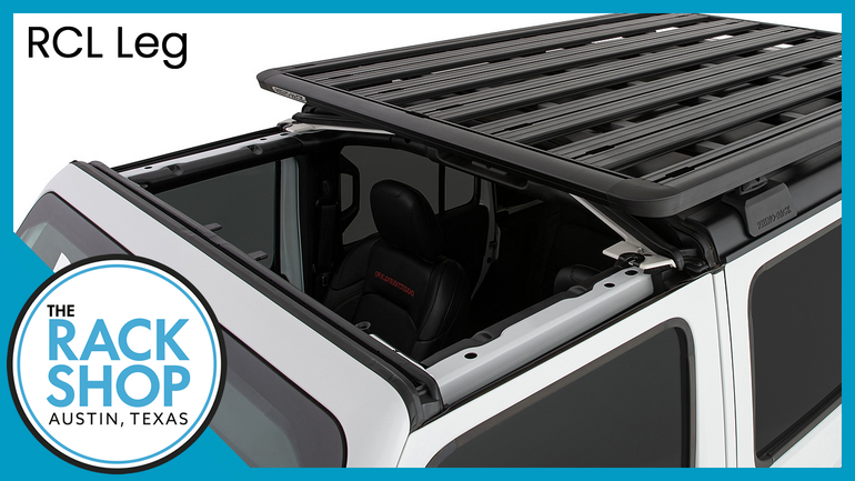 2018-2025 Jeep Wrangler JL 4DR Rhino-Rack Pioneer Platform + Backbone Complete Roof Rack | 71 x 56