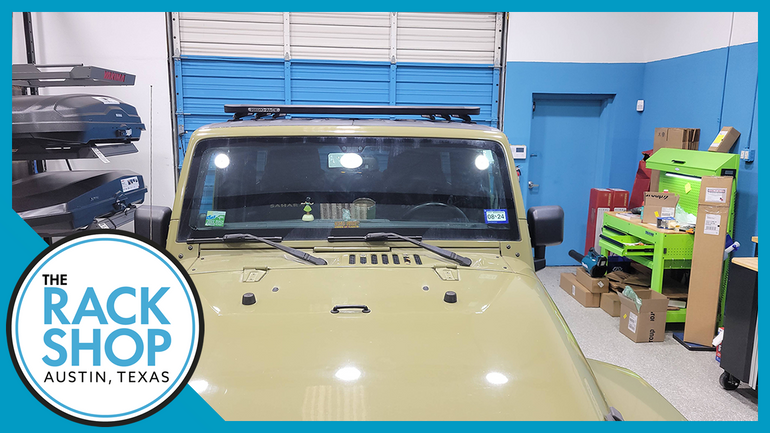 2007-2018 Jeep Wrangler JK 4DR Pioneer Platform + Backbone Complete Roof Rack | 72 x 56