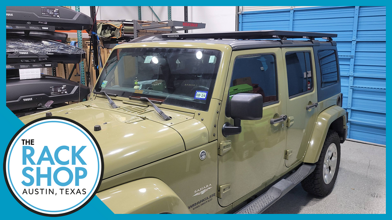 2007-2018 Jeep Wrangler JK 4DR Pioneer Platform + Backbone Complete Roof Rack | 72 x 56