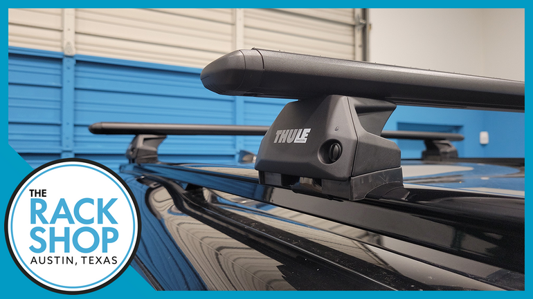 2017-2025 Land Rover Discovery (w/flush rails) Thule Crossbar Complete Roof Rack