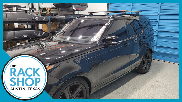 2017-2025 Land Rover Discovery (w/flush rails) Thule Crossbar Complete Roof Rack