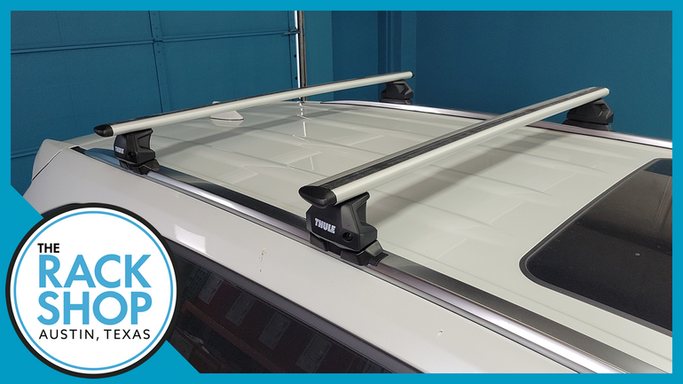 2020-2025 Toyota Highlander (w/flush rails) Thule Crossbar Complete Roof Rack