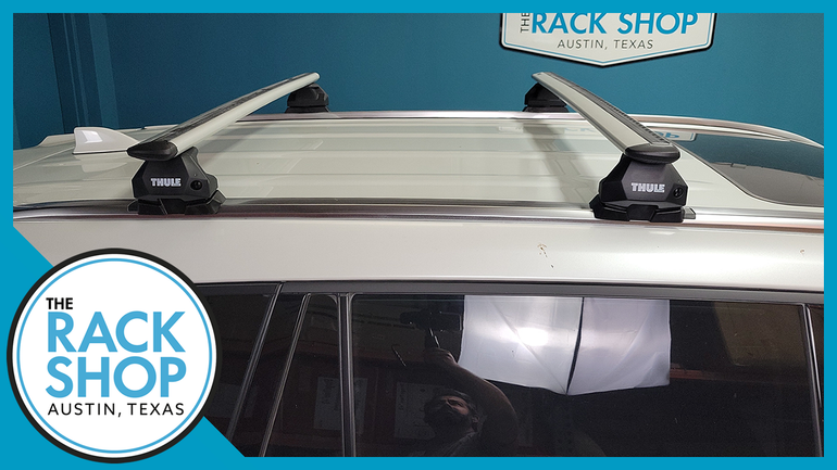 2020-2025 Toyota Highlander (w/flush rails) Thule Crossbar Complete Roof Rack