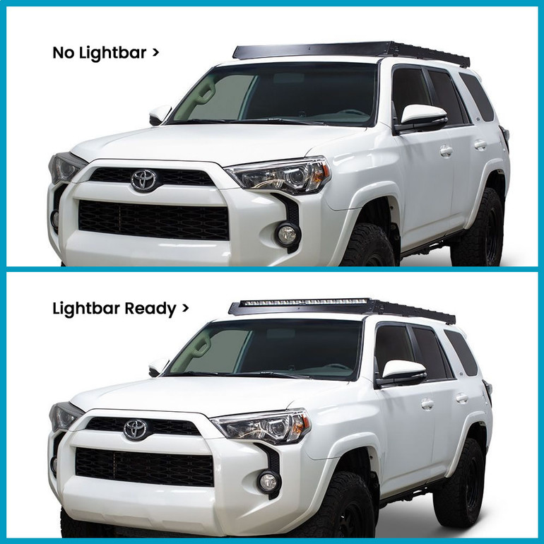 2010-2023 Toyota 4Runner Front Runner Slimsport Roof Rack Kit | Select Wind Fairing