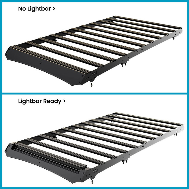 2010-2023 Toyota 4Runner Front Runner Slimsport Roof Rack Kit | Select Wind Fairing