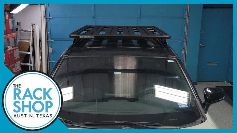 2019-2025 Toyota Rav4 (w/flush rails) Rhino-Rack Pioneer Platform + Backbone Complete Roof Rack | 60 x 49