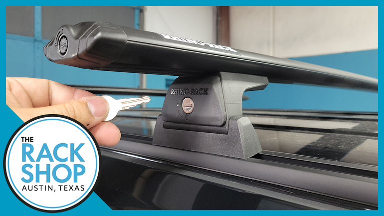 2011-2023 Dodge Durango Rhino-Rack RLT600 Vortex Aero Roof Rack