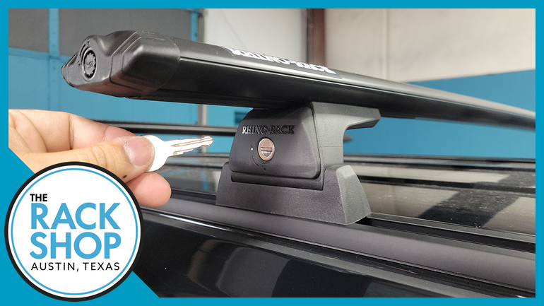 2011-2023 Dodge Durango Rhino-Rack RLT600 Vortex Aero Roof Rack