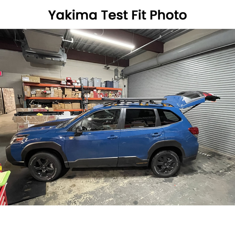 2022-2023 Subaru Forester Wilderness Yakima LockNLoad Complete Roof Rack System