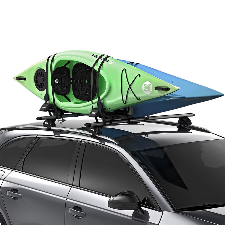 Thule Hull-A-Port XTR | Folding J-Style Kayak Mount Thule Hull-A-Port XTR | Folding J-Style Kayak Mount
