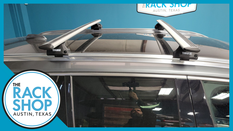 2015-2025 Volvo XC90 (w/flush rails) Thule Crossbar Complete Roof Rack