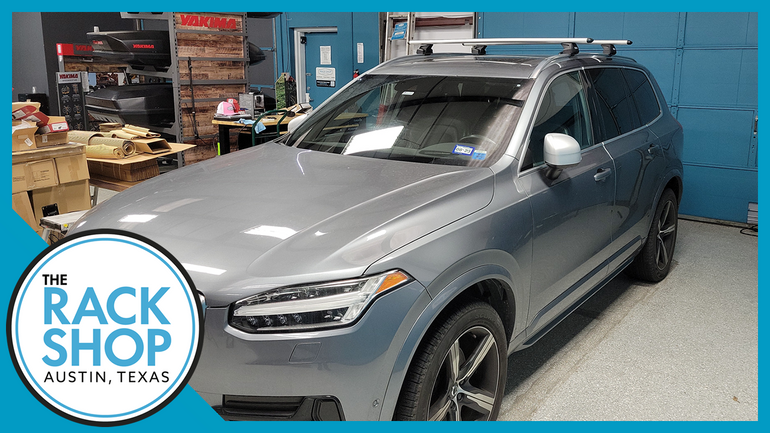 2015-2025 Volvo XC90 (w/flush rails) Thule Crossbar Complete Roof Rack